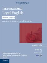 Okładka książki International Legal English Teacher's Book