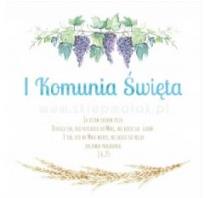 Opakowanie Kartki na I Komunię Świętą ( 5 szt )