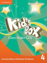 Okładka książki Kid's Box 4 Class Audio 3CD