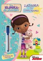 Okładka książki Klinika dla pluszaków. Zadania do zmazywania.