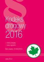 Okładka książki Kodeks Drogowy 2016