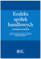Okładka książki Kodeks spółek handlowych z komentarzem