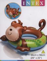 Opakowanie Koło do pływania Duży zwierzak 66x56 cm Małpka