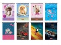 Opakowanie Kołonotatnik A7/40K kratka dziewcz./chłop. (20szt)