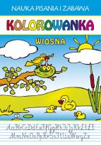 Okładka książki Kolorowanka Wiosna