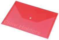 Opakowanie Koperta Focus C330 A4 przezroczysta różowa