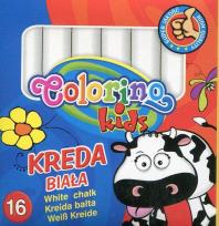 Opakowanie Kreda biała Colorino Kids 16 sztuk