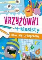 Okładka książki Krzyżówki 4-klasisty Baw się ortografią