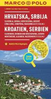 Okładka książki Mapa ZOOM System. Chorwacja 1:800 000 MARCO POLO