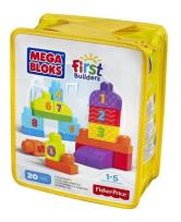 Okładka książki Mega Bloks First Builders Liczymy 1-2-3!