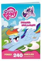 Okładka książki My Little Pony 240 naklejek. Zadanie: naklejanie!