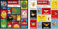 Opakowanie Nalepki 16x16 Angry Birds (25szt) DERFORM