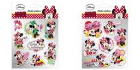 Opakowanie Nalepki metaliczne Minnie 25 sztuk mix