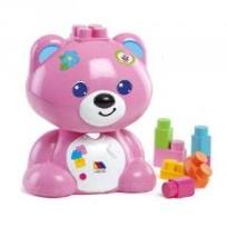 Opakowanie Niedźwiadek z klockami różowy