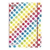 Okładka książki Notatnik A4/2x40 kratka/linia My Book Flex Smileyworld Rainb