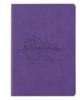 Opakowanie Notes 140x200 80k. fioletowy Sydney D.RECT