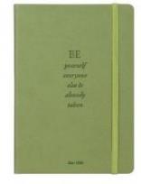 Opakowanie Notes 140x200 80k. z gumką zielony D.RECT