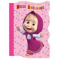 Opakowanie Notes kształtowy A6 Masza i niedźwiedź