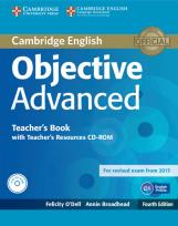Okładka książki Objective Advanced Teacher's Book + CD