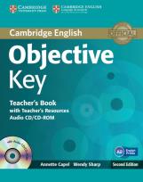 Okładka książki Objective Key Teacher's Book with Teacher's Resources + CD