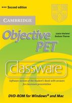Okładka książki Objective PET Classware DVD with answers