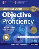 Okładka książki Objective Proficiency Student's Book with answers + 2CD