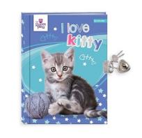 Opakowanie Pamiętnik z kłódką Kotek