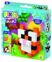 Opakowanie Piankowe zwierzaki z sześcianów - PixelPops Tiger