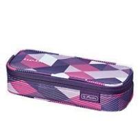 Okładka książki Piórnik kosmetyczka Be.Bag Cube Purple Checked