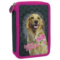 Opakowanie Piórnik z wyposażeniem dwukomorowy. Cleo i Frank 13