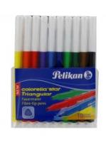 Okładka książki Pisaki Colorella Star Triangular C303 10 kolorów