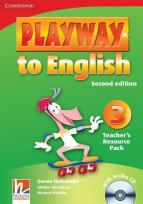 Okładka książki Playway to English 3 Teacher's Resource with CD