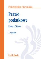 Okładka książki Prawo podatkowe