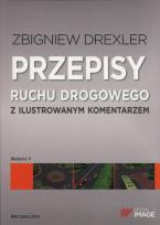 Okładka książki Przepisy ruchu drogowego z ilustrowanym komentarzem