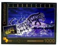 Opakowanie Puzzle 1000 Fluo Tiger