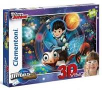Opakowanie Puzzle 104 3D Vision Miles z Przyszłości