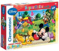 Opakowanie Puzzle 104 Maxi Klub Przyjaciół Myszki Mickey 2