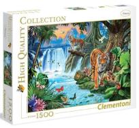 Opakowanie Puzzle 1500 HQ Tiger's family