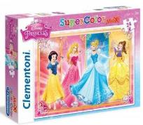 Okładka książki Puzzle 24 Maxi Księżniczki