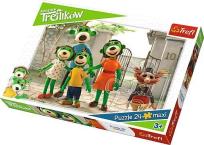 Opakowanie Puzzle 24 Maxi Rodzina Treflików TREFL