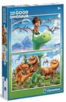 Okładka książki Puzzle 2x60 Dobry Dinozaur
