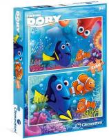 Opakowanie Puzzle 2x60 Gdzie jest Dory