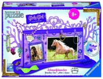 Opakowanie Puzzle 3D Drzewko na biżuterię Konie 108