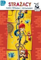 Okładka książki Puzzle Układam i opowiadam Strażacy 2-3 lata