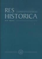 Okładka książki Res Historica Nr 40