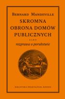 Okładka książki Skromna obrona domów publicznych albo rozprawa o porubstwie