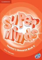 Okładka książki Super Minds 4 Teacher's Resource Book with CD