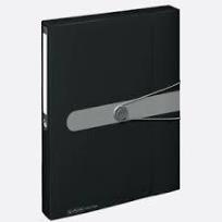 Opakowanie Teczka A4 PP z gumką Easy Orga Czarna