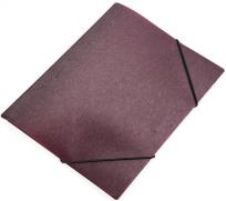Opakowanie Teczka na gumkę A4 Focus Simple bordowa