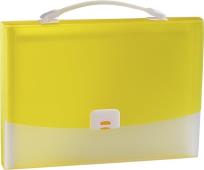 Opakowanie Teczka z rączką Harmonijka A4 Focus żółta